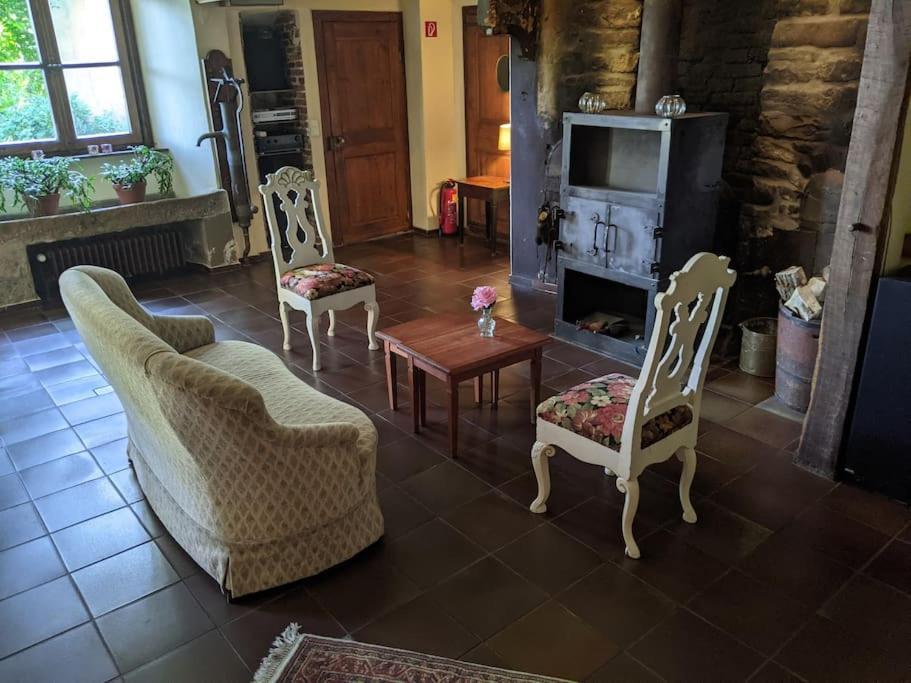 Haus Keppelborg: Zi Antonia Mit Kirchplatzblick Apartamento Heek Exterior foto